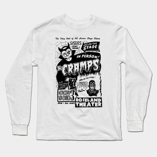 1999 Famous Monsters Punk Show (Portland, Oregon) Long Sleeve T-Shirt by Scum & Villainy